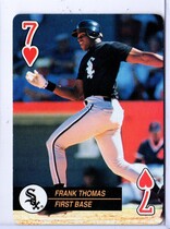 1992 U.S. Playing Cards Major League Baseball Aces #7H Frank Thomas