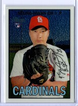 2016 Topps Heritage High Number Chrome #703 Seung-Hwan Oh