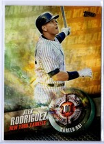 2016 Topps Record Setters #RS-9 Alex Rodriguez