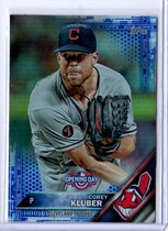 2016 Topps Opening Day Blue Foil #OD-93 Corey Kluber