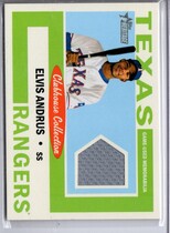 2013 Topps Heritage Clubhouse Collection Relics #CCR-EA Elvis Andrus