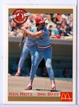 1992 Pacific McDonalds Cardinals #41 Ken Reitz
