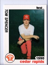1990 Best Cedar Rapids Reds #13 Tom Spencer