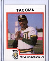 1987 ProCards Tacoma Tigers #13 Steve Henderson