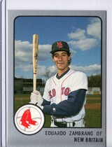 1988 ProCards New Britain Red Sox #895 Eduardo Zambrano