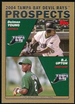 2004 Topps Gold Series 2 #692 Melvin Upton Jr.|Delmon Young
