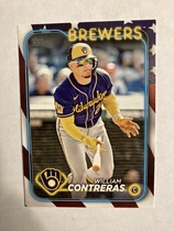 2024 Topps Independence Day #61 William Contreras