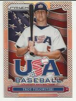 2013 Panini Prizm USA Baseball Prizms #3 Troy Tulowitzki