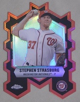 2013 Topps Chrome Chrome Connections Die Cuts #SS Stephen Strasburg