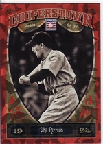 2013 Panini Cooperstown Red Crystal #59 Phil Rizzuto