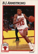 1991 NBA Hoops Base Set #26 B.J. Armstrong