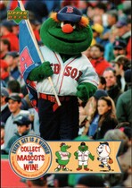 2006 Upper Deck Collect the Mascots #MLB1 Wally The Green Mon