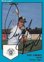 1989 ProCards Tacoma Tigers #1541 Doug Jennings