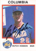 1987 ProCards Columbia Mets #10 Butch Hobson