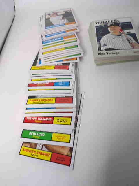 Sportlots Auctions 2024 Topps Archives Lot Of 112 NO DUPES Rookies