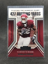 2021 Panini Contenders Draft Picks Playing the Numbers Game #40 Samaje Perine