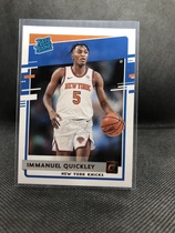 2020 Donruss Base Set #213 Immanuel Quickley