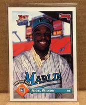 1993 Donruss Base Set #737 Nigel Wilson