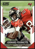 2021 Score Base Set #13 Leonard Fournette