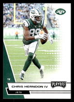 2020 Playoff Base Set #21 Chris Herndon