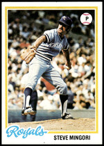 1978 Topps Base Set #696 Steve Mingori