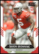 2021 Score Base Set #385 Baron Browning