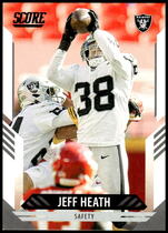 2021 Score Base Set #229 Jeff Heath