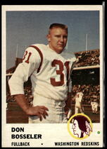 1961 Fleer Base Set #109 Don Bosseler