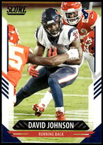 2021 Score Base Set #156 David Johnson