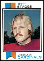 1973 Topps Base Set #182 Jeff Staggs