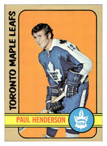 1972 Topps Base Set #73 Paul Henderson