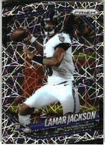 2025 Panini Prizm Lazer Prizm #78 Lamar Jackson