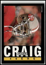 1985 Topps Base Set #151 Roger Craig