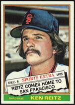 1976 Topps Traded #158T Ken Reitz