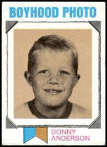 1973 Topps Base Set #265 Donny Anderson