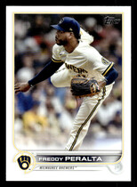 2022 Topps Base Set #13 Freddy Peralta