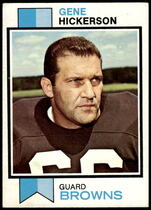 1973 Topps Base Set #183 Gene Hickerson