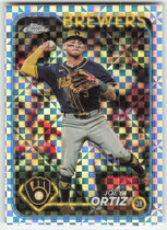 2024 Topps Chrome Update X-Fractors #USC156 Joey Ortiz