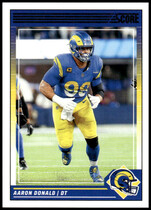 2024 Score Base Set #159 Aaron Donald