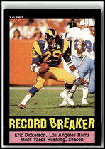 1985 Topps Base Set #2 Eric Dickerson