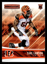 2017 Panini Rookies & Stars #275 Carl Lawson