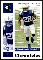 2020 Panini Chronicles #42 Jonathan Taylor