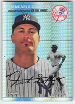 2023 Topps Chrome Platinum Anniversary Prism Refractor #399 Giancarlo Stanton