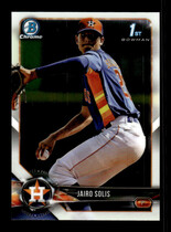 2018 Bowman Chrome Prospects #BCP232 Jairo Solis