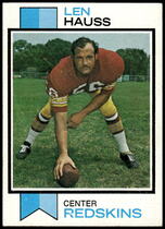 1973 Topps Base Set #130 Len Hauss
