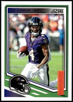 2025 Score Base Set #267 Zay Flowers