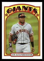 2021 Topps Heritage High Number #650 Luis Alexander Basabe