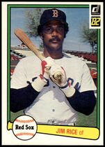 1982 Donruss Base Set #200 Jim Rice