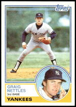 1983 Topps Base Set #635 Graig Nettles