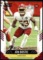 2021 Score Base Set #86 Jon Bostic